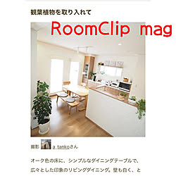 キッチン/RoomClip mag/北欧/シンプルナチュラル/観葉植物...などのインテリア実例 - 2017-07-26 17:38:27