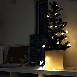 夜を楽しむインテリア/クリスマス/狭小住宅/センサーライト/IKEA...などのインテリア実例 - 2021-12-13 14:08:05