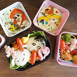 キッチン/こどもと暮らす。/オブアート/弁当3つは辛い/3人分...などのインテリア実例 - 2017-05-04 12:16:15