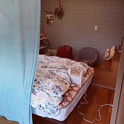 ベッド周り/寝室/観葉植物のある暮らし/ブルーノ/布団乾燥機...などのインテリア実例 - 2022-01-16 10:16:18