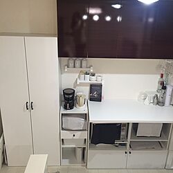 キッチン/IKEA/白黒/モノトーン/ホワイトインテリア...などのインテリア実例 - 2016-03-09 18:00:05