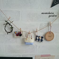 部屋全体/しゃれとんしゃあ会/宣伝失礼します(>_<)/minneにて販売中♡/大好きガーランド☆のインテリア実例 - 2016-04-08 12:13:04