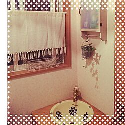 洗面ボウル/セリア/トイレの洗剤収納ボックス完成‼️/棚DIY/バス/トイレのインテリア実例 - 2016-04-03 22:52:11