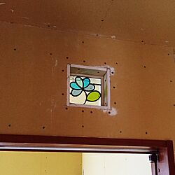 壁/天井/ステンドグラス/ナチュラルのインテリア実例 - 2016-03-07 15:56:56