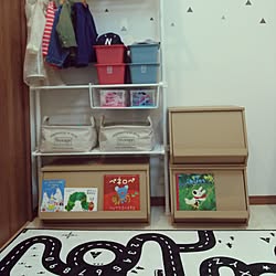 部屋全体/山善サンプリング当選/山善/山善さんありがとうございます♡/子供部屋...などのインテリア実例 - 2016-09-02 16:53:49