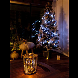 部屋全体/テーブルライト/羊さん/クリスマスツリーの灯り/クリスマス...などのインテリア実例 - 2023-11-30 06:39:16