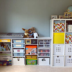 ニトリ/IKEA/3COINS/子供部屋/おもちゃ収納のインテリア実例 - 2021-05-27 15:58:18