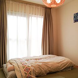 ベッド周り/マリメッコ/リノベーション/琉球畳/IKEAのインテリア実例 - 2013-11-02 10:44:40