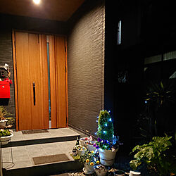 玄関/入り口/Daiso/真っ黒な家のインテリア実例 - 2019-11-16 18:41:32