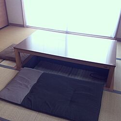 机/和室のテーブル/掘りごたつのインテリア実例 - 2013-07-20 23:18:58