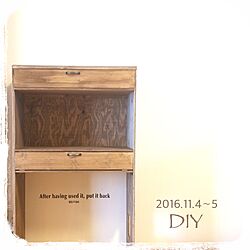 棚/収納棚/DIY/ステンシルのインテリア実例 - 2016-11-05 21:05:30