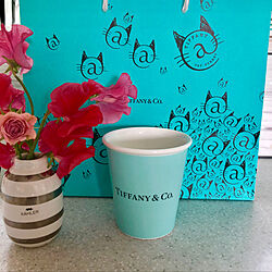 Tiffany Blue/tea time/caffe time/TIFFANY&Co./KAHLER...などのインテリア実例 - 2020-03-29 11:27:17