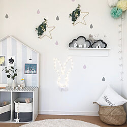 壁/天井/クリスマス/赤ちゃんのいる暮らし/こどもと暮らす。/IKEA...などのインテリア実例 - 2018-11-02 19:33:03