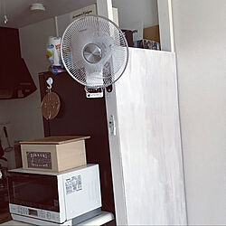 壁掛け扇風機/DIY/リビングのインテリア実例 - 2020-05-24 12:20:06