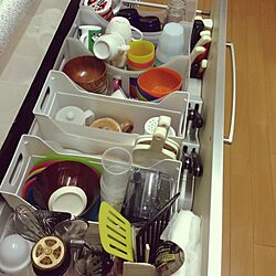 キッチン/ダイソー/セリア/収納/IKEAのインテリア実例 - 2014-07-07 20:26:52
