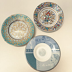トルコの飾り皿/幾何学模様/リビングのインテリア実例 - 2022-02-11 16:35:25