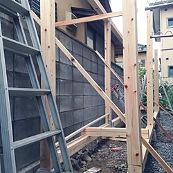 小屋DIY /日替わり投稿企画!水曜日/DIY/インスタ→na-chan1567/手作りの庭...などのインテリア実例 - 2017-05-17 20:45:42