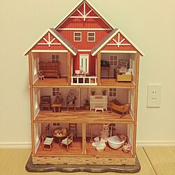 部屋全体/シルバニアファミリー/ヤフオク/子供部屋女の子/コアラ...などのインテリア実例 - 2017-03-26 23:12:30