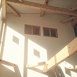 壁/天井/壁紙/塗り壁/新築建築中/窓...などのインテリア実例 - 2017-01-15 19:35:37