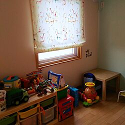 壁/天井/子ども部屋/IKEA/プレーンシェード/窓...などのインテリア実例 - 2016-09-25 13:16:31