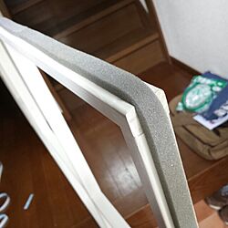 壁/天井/DIY/窓枠風DIYのインテリア実例 - 2014-05-05 13:59:43