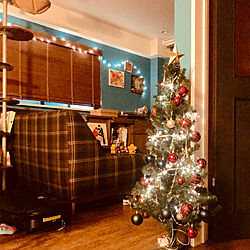 部屋全体/イルミネーション/クリスマスツリーのインテリア実例 - 2018-12-11 23:25:16