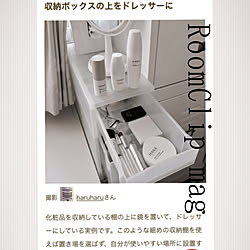 棚/メイクコーナー/RoomClip mag/メイクスペース/収納...などのインテリア実例 - 2018-05-30 19:07:45