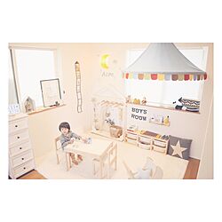 部屋全体/IKEAのトロファスト/キッズルーム/kiko+/キッズコーナー...などのインテリア実例 - 2016-10-25 21:17:47