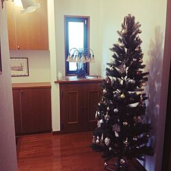 玄関/入り口/クリスマスツリー/イタリア家具/アンティーク照明のインテリア実例 - 2015-11-14 10:23:56