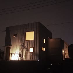 部屋全体/夜/外観/ゼロキューブ/雑貨のインテリア実例 - 2017-03-21 08:53:14