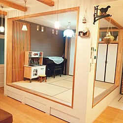 部屋全体/畳/お暇を見つけてコメント返信します！/フォロワーさん300人感謝！/いいね＆コメントいつもアリガトウ♡...などのインテリア実例 - 2015-07-07 18:28:14