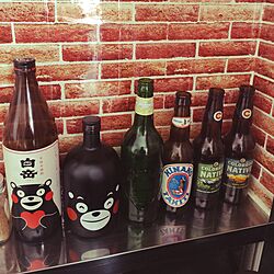 キッチン/お酒/空き瓶のインテリア実例 - 2016-02-03 13:38:12