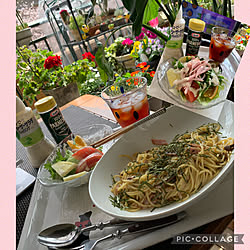 桜の花見コースBランチ/今日のランチ/ガーデニング/RCの出逢いに感謝✨/RCの出会いに感謝♡...などのインテリア実例 - 2022-04-07 12:31:42