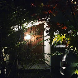 玄関/入り口/庭/照明のインテリア実例 - 2018-10-07 10:32:30