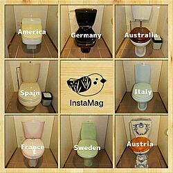 うちじゃない/世界のトイレのインテリア実例 - 2014-08-29 05:38:31