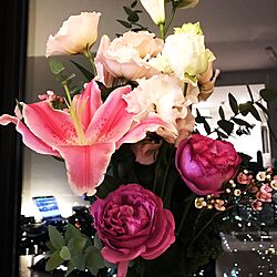 リビング/お花のインテリア実例 - 2017-01-29 09:22:06