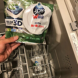 食洗機を清潔に/洗い直しゼロへ/ジョイ ジェルタブ/食洗機用洗剤/キッチンのインテリア実例 - 2020-07-10 20:43:24