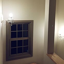 壁/天井/格子窓/窓/階段の照明/階段...などのインテリア実例 - 2016-10-16 00:24:51