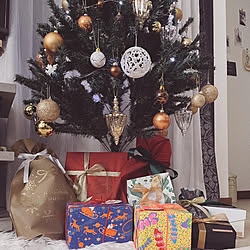 クリスマスプレゼント/Xmas/クリスマスインテリア/リビングインテリア/クリスマスを楽しむ...などのインテリア実例 - 2022-12-23 22:58:00