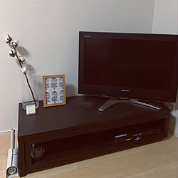 ヴィヒキルース/無印良品/ひとり暮らし/テレビボード/一人暮らし...などのインテリア実例 - 2020-02-13 23:19:55