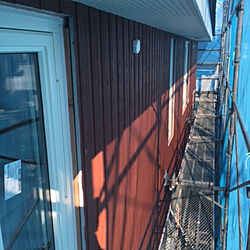 壁/天井/スウェーデンハウス /スウェーデンハウス外壁/二階外壁/工場塗装窓のインテリア実例 - 2017-11-09 10:16:58