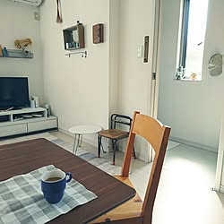 部屋全体/100均大好き/建て売り一戸建て/いいねと、フォローの押し逃げすみません！/いいね&フォローありがとうございます☆...などのインテリア実例 - 2017-06-03 14:39:15