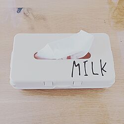机/Milk/ティッシュケース/ジェルシール/10分でできる...などのインテリア実例 - 2017-05-04 02:39:05