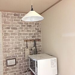 壁/天井/照明を変えました！/キッチンのインテリア実例 - 2015-10-21 22:04:39
