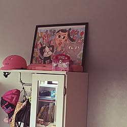 棚/マイホーム計画/子供部屋女の子/いいね！コメント！うれしいです♥/木のお家...などのインテリア実例 - 2016-07-20 21:05:19