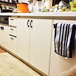 キッチン/DIY/リメイク/白黒のインテリア実例 - 2014-03-02 11:02:36