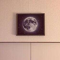 壁/天井/アパート暮らし/Moon/ナチュラルのインテリア実例 - 2017-04-15 20:26:07