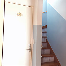 トイレのドア/階段/DIY/ペンキ塗り/壁紙DIY...などのインテリア実例 - 2020-08-21 20:35:55