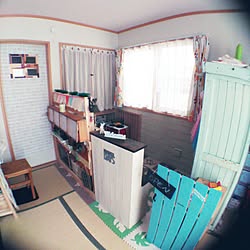 部屋全体/こどもと暮らす/小さな庭/うさぎと暮らす/建て売り住宅のインテリア実例 - 2017-06-05 14:00:30