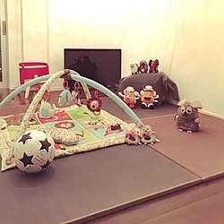 部屋全体/子ども部屋/畳/たたみ/プレイジム...などのインテリア実例 - 2015-01-25 21:06:02